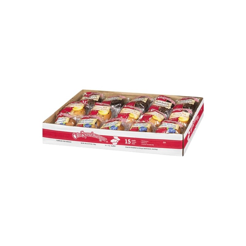 Otis Spunkmeyer, Assorted Muffins, (15 ct., 4 oz.per muffin), Blueberry,