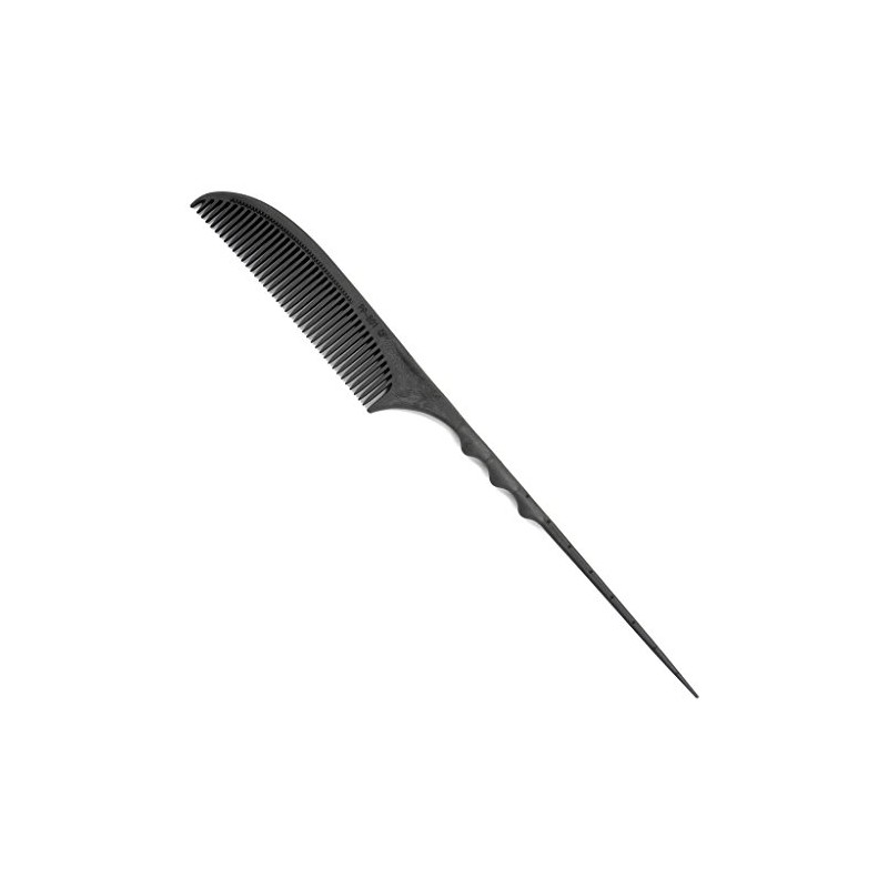 Primp 801 Finishing Carbon Rat Tail Comb - Pack of