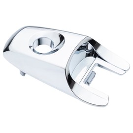 Kaloeou Driver Side Chrome Exterior Door Handle Lock Cylinder Cover Fit for Ford Explorer Edge MKX 2011-2019 Replace BA1Z78218A14A, BA1Z-78218A14-A