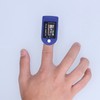 Oximeter Finger Fingertip Portable Blood Oxygen Saturation Pulse Heart Rate