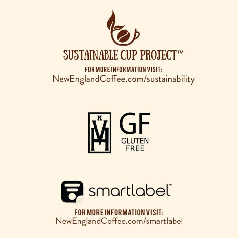 New England Coffee Hazelnut Crème Decaffeinated Medium Roast Ground Coffee