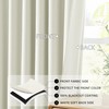 Pinch Pleated Blackout Curtains 96 Inches Long for Living Room