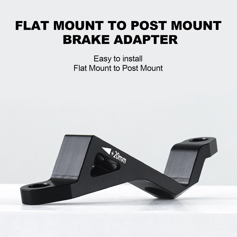 POENVFPO Bicycle Disc Brake Adapter Aluminum Alloy 74mm to 34mm