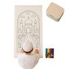 Kids Prayer Mat Coloring Mat Islamic Arabic Geometric Pattern Educational