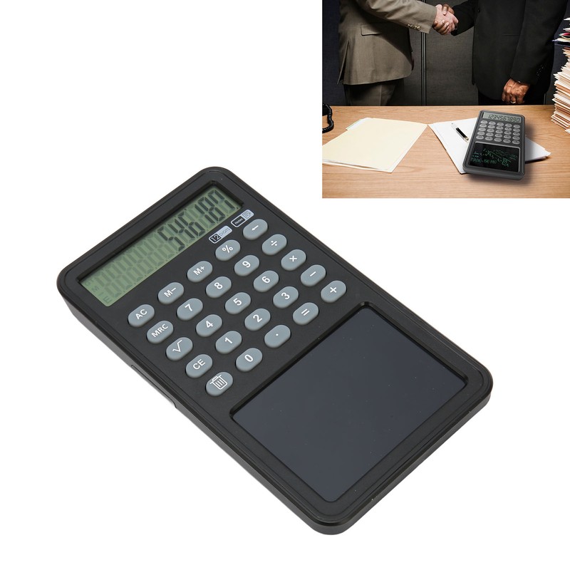 Scientific Calculator with Notepad 12 Digits LCD Display Calculator for