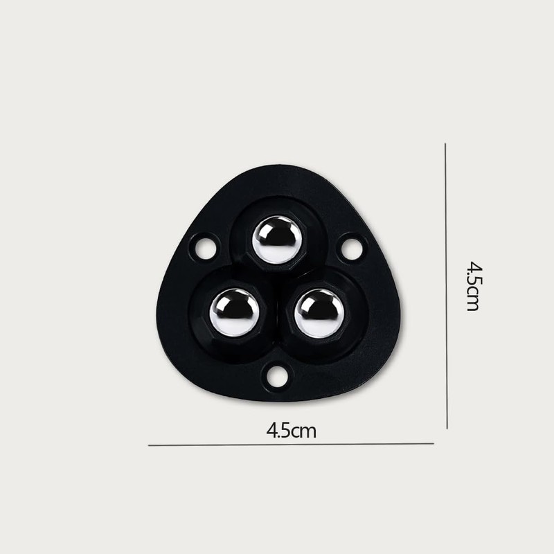 Small Adhesive Casters Wheels for Appliance: 8 Pcs Kitchen Counter