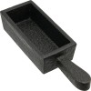 FindingKing 4 100 oz Cast Iron Bar Ingot Molds W/