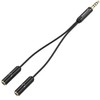 Sabrent 3.5 mm Audio Stereo Y Splitter Adapter for Speakers