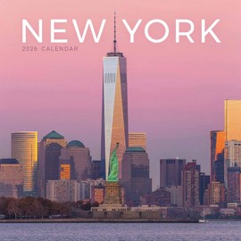 Carousel Worldwide, New York 2026 Mini Wall Calendar