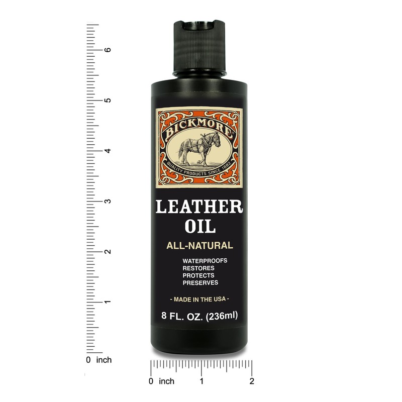 Bickmore Leather Oil Leather Conditioner 8oz | Waterproofs, Protects, and