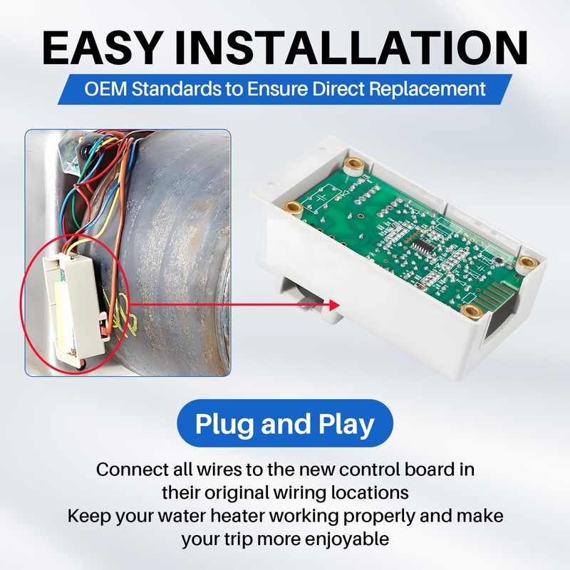 520814 RV Water Heater Ignition Control Module Board Replacement for