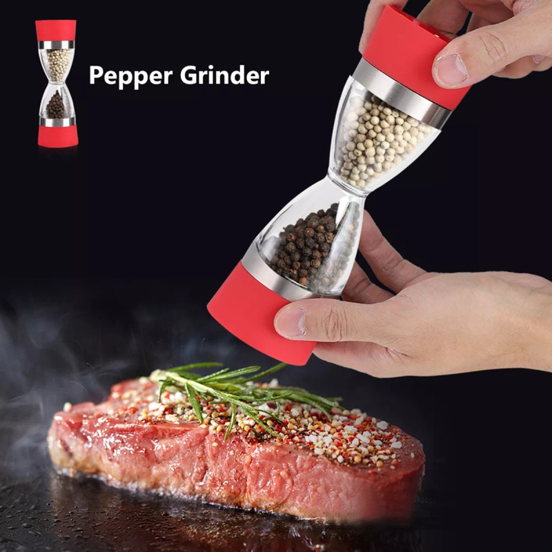 Generic Molinillo Manual Sal Y Pimienta Cocina Dos Extremos 2