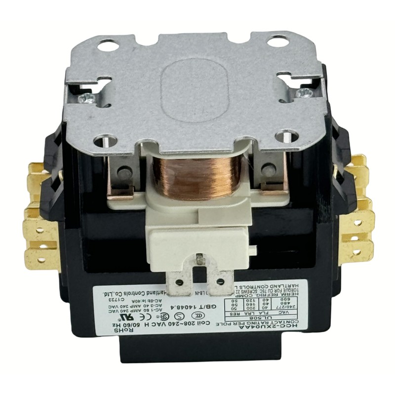 HCC-2XU04AA 208V-240V 40A DPST Contactor,50-60Hz Bipolar AC contactor