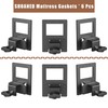 SHOANED Adjustable Non Slip Mattress Gaskets for Metal Bed Frame
