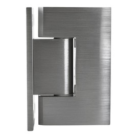 C.R. LAURENCE GEN037BSC CRL Brushed Satin Chrome Geneva 037 Series Wall Mount Full Back Plate Standard Hinge