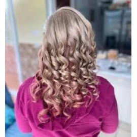 Rizador De Cabello Portatil Tenaza Para Peinados Rizos