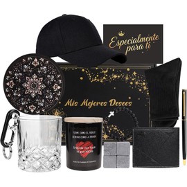Regalos de cumpleaos para mujeres: 12 conjuntos de cestas de regalo nicas creadas exclusivamente para mujeres. Regalos especiales para madres, hermanas, mejores amigas, esposas y novias. Perfectos para San Valentn, Navidad y el Da de la Madre(Marrn)