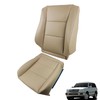 munirater 2Pcs Tan Seat Cover Driver Side Bottom and Top