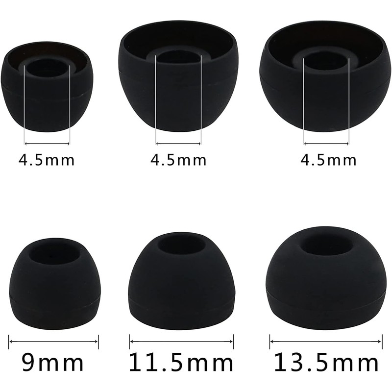 ALXCD Ear Tips Compatible with JBL Endurance Race 2 Sport