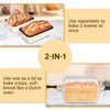 AILITOR 9x5 Enameled Cast Iron Loaf Pan with Lid -