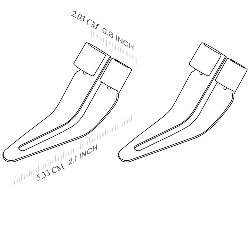 YehVeh 6 Pack Plastic Welder Smoothing Tip Head Plastic Welding