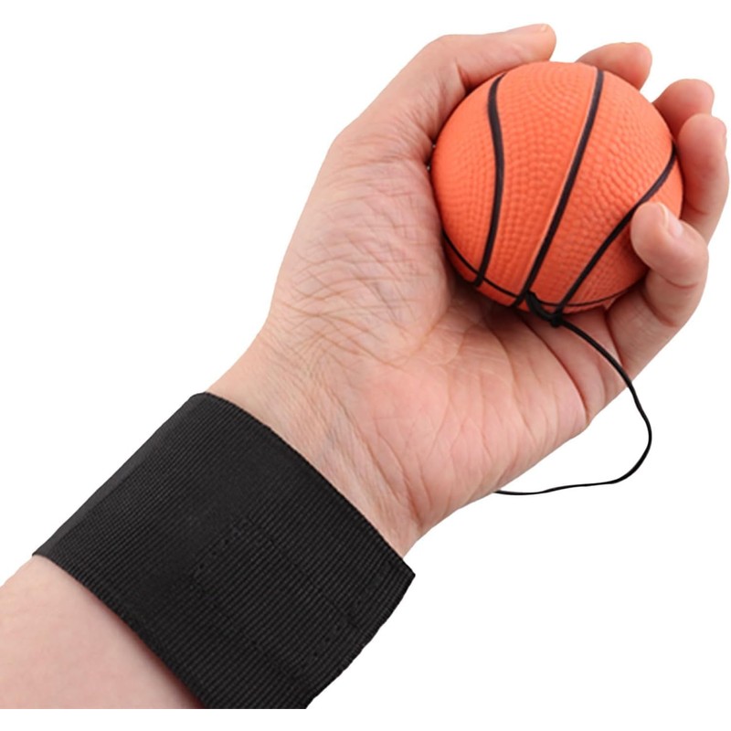 Wpppan Reaction Training Ball with Adjustable Wrist Strap - High-Elasticity