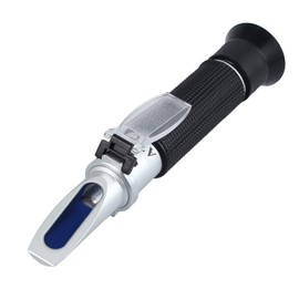 Salinity Refractometer for Saltwater and Saltwater Aquariums 0-100ppt with Automatic Temperature Compensation