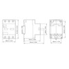 Moulded Case Circuit Breaker Rail Mount Automotive Motor Protector AC380V
