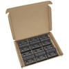 6 PCS Nylon Hinges – Cabinet Door Bearing Hinges, Black
