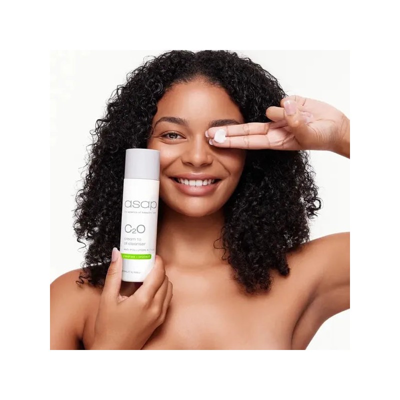 asap cream to oil cleanser 300ml - bonus size