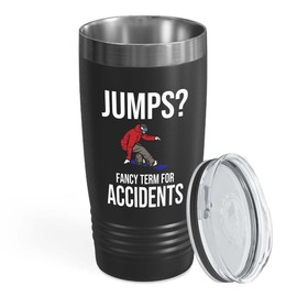 Snowboarding Black Edition Viking Tumbler 20oz - Jumps - Ski Snowboard Goggles Snowboarder Skiing Snowboarding Gift Skiers Hiking Mountain