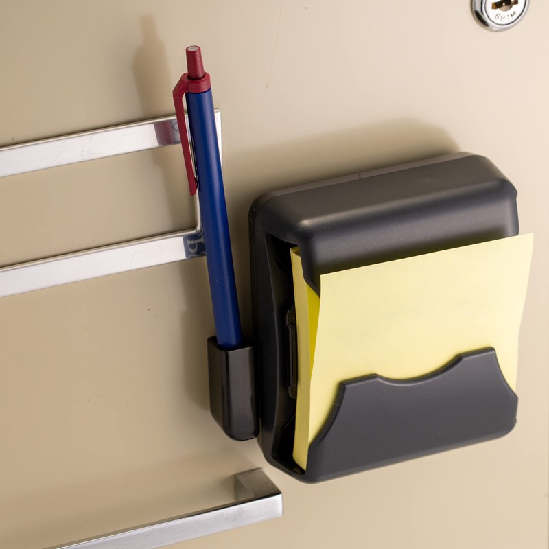 Officemate Magnetic Pop-Up Note Dispenser, 3 x 3 Notes (25908)