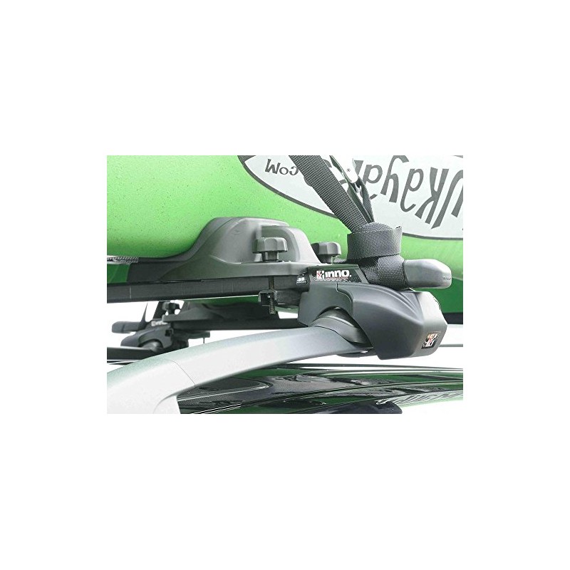 INNO INA452 Padded Universal Mount (1) Kayak Cradle Carrier,Black