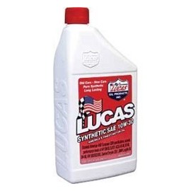 Lucas Oil (LUC10050) Motor Oil, Synthetic High Performance Motor Oil, Synthetic 10W30, Case of 6, Quart Size Bottles by Lucas Oil