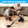 Kids Metal Detector with Sound & LED Alerts, 75" Beginner