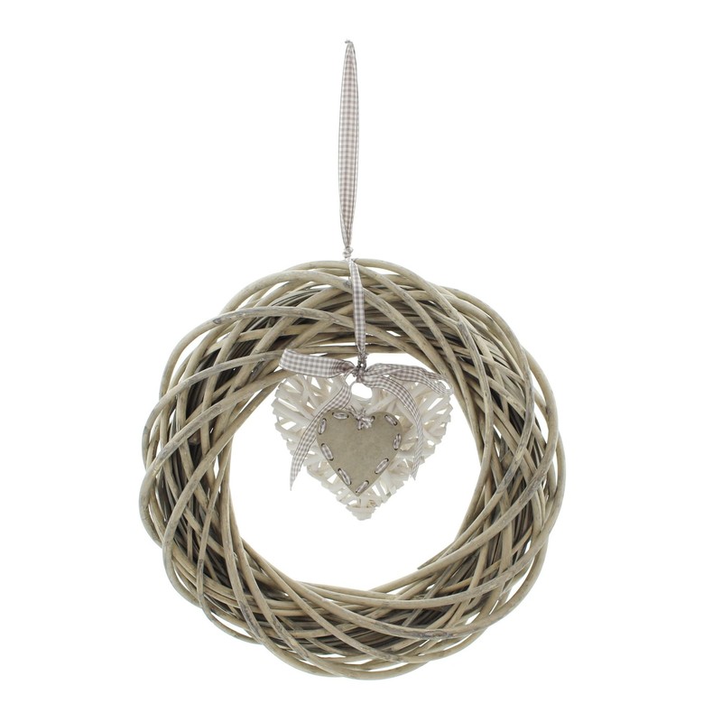 Kranz Romance, Deko, mit Herz, Türdeko