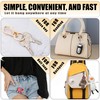 Wikavanli Metal Keychains Keyring Key Chain Ring Clip Holder Organizer