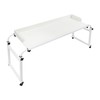 ILWorkTLs Adjustable Height and Length Over Bed Desk,Mobile Over Bed