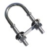 DAIDOHANT Stainless Steel Foot Length U-Bolt Set [M8 (for 20A