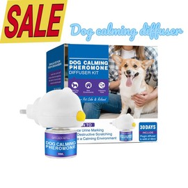 Dog Calming Diffuser —Stops Peeing, Barking & Anxiety Diffuser:_1 Diffuser + 1 Refills