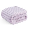 Bedsure Bedsure Lavender Fog Twin Blanket for Bed - GentleSoft