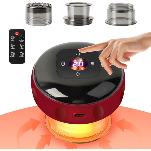 5 in 1 Electric Cupping Set, Smart Vacuum Gua Sha