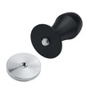 Normcore 53.3mm Ripple Replacement Tamper Base, 304 Stainless Steel, Fits