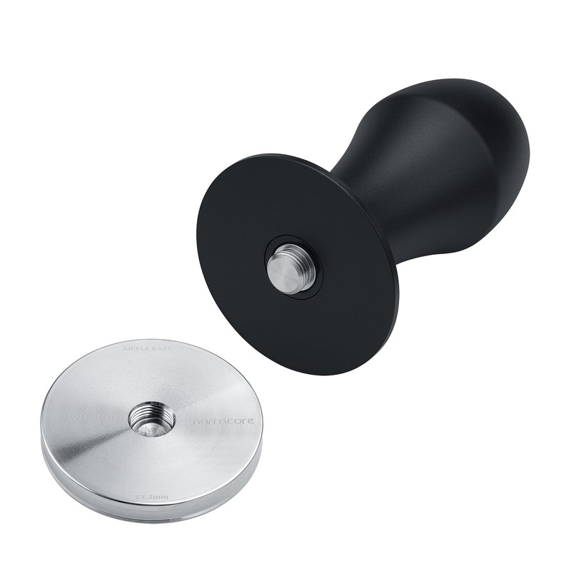 Normcore 53.3mm Ripple Replacement Tamper Base, 304 Stainless Steel, Fits