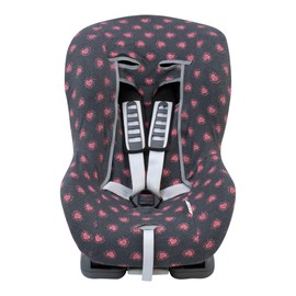 Janabebé Universal Car Seat Cover Liner for Child's Group 1, 2 y 3 (FLUOR HEART)