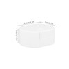 Frcolor Soap Case, Portable Soap Dish, Soap Box, Soap Case