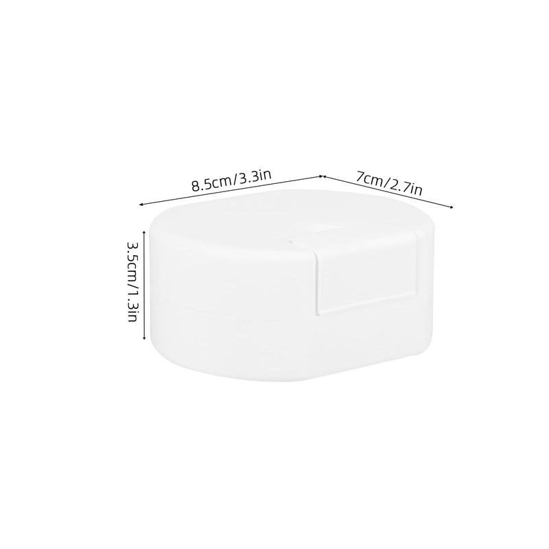 Frcolor Soap Case, Portable Soap Dish, Soap Box, Soap Case