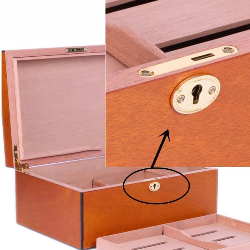 yukata Bronze Antique Box Locks Piano Lock Desk Locks for