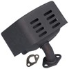 QANYEGN Exhaust Muffler Assembly, Muffler Exhaust Silencer Kit, Noise Reduction,