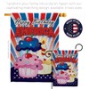 Breeze Decor American Cupcake House Flag 2 pcs Pack Patriotic